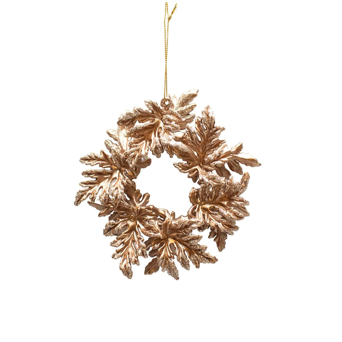 オーナメント アクリルゴールドリーフリースオーナメント – ボウクス