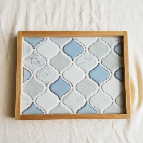 コラベルタイルトレイ【pale blue-B】 ｜ SUI-044 – ボウクス・タイル