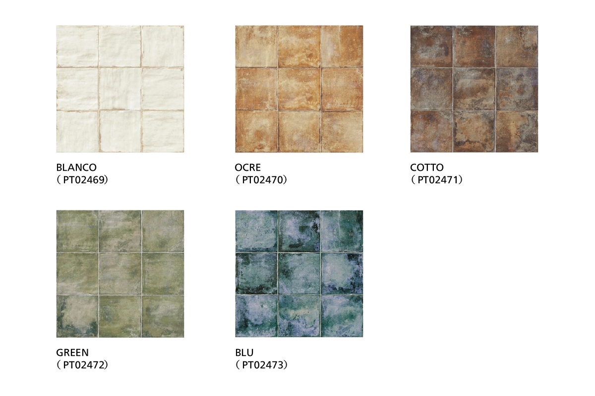 耐久性：劣化しにくく、美しさを長期間維持できるタイル