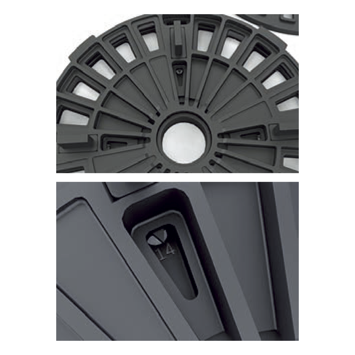 高さ調整敷設パット プレート（Fixplus レベリングシステム BS60用部材）