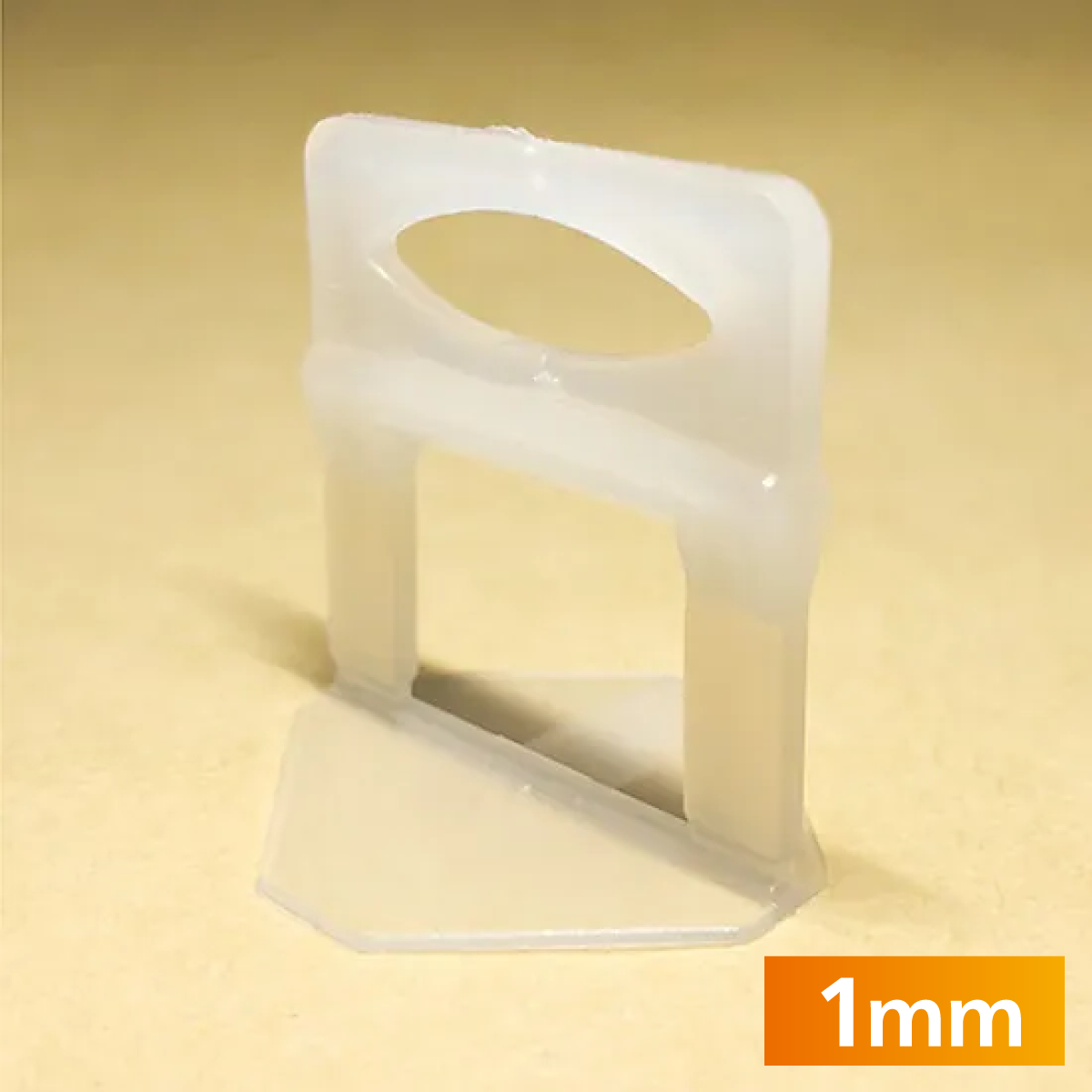 Fixplus スペーサークリップ（薄型1mm 500個入・内装用接着剤薄塗用タイプ）