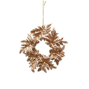 オーナメント　アクリルゴールドリーフリースオーナメント