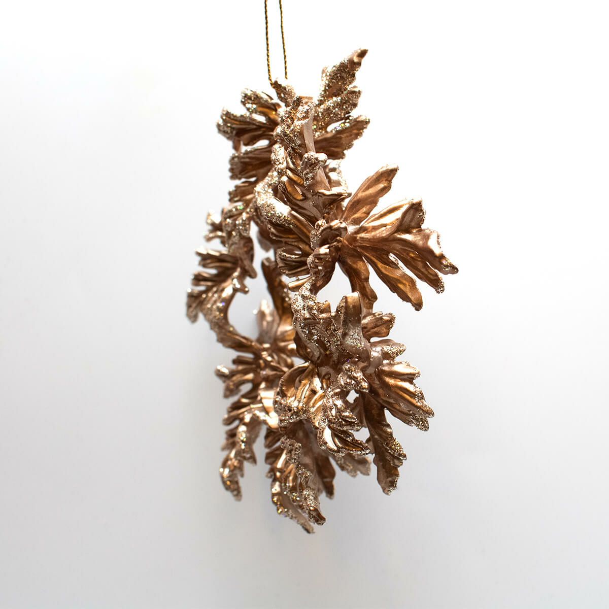 オーナメント　アクリルゴールドリーフリースオーナメント