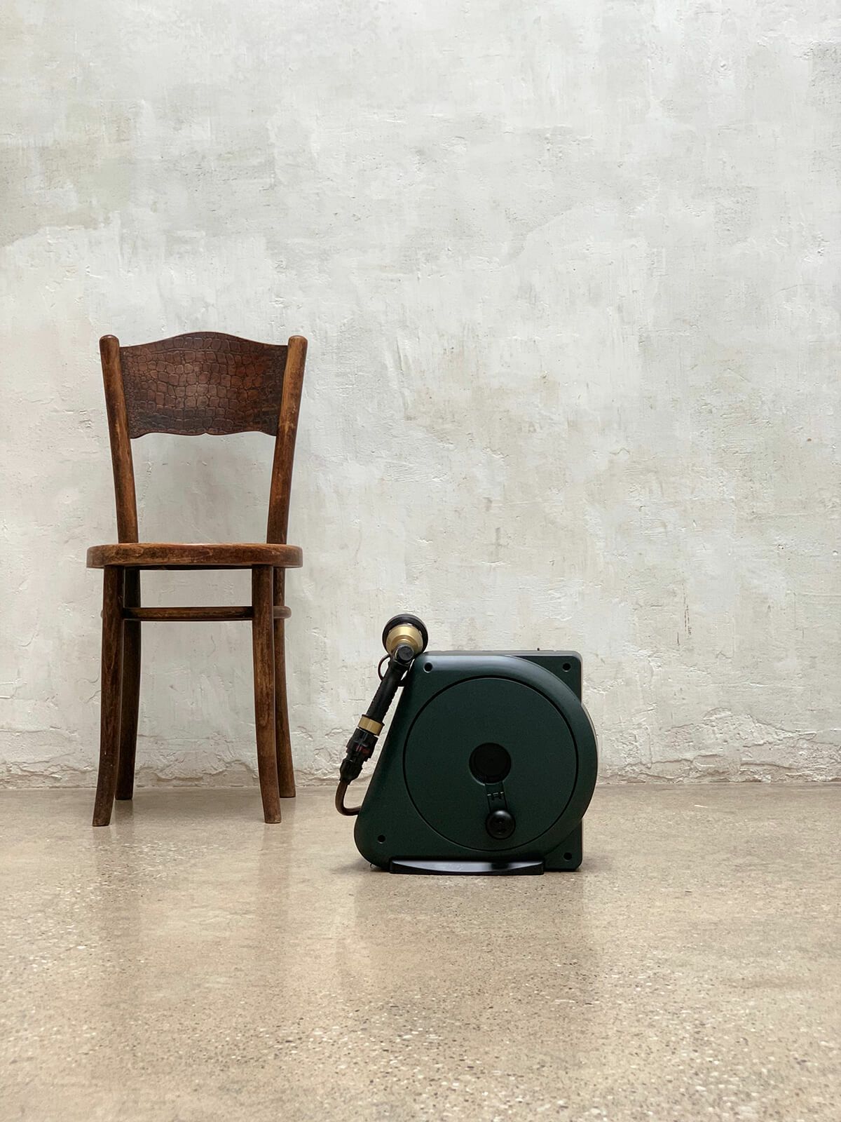 コンパクトガーデンリールII（カカオレッド）