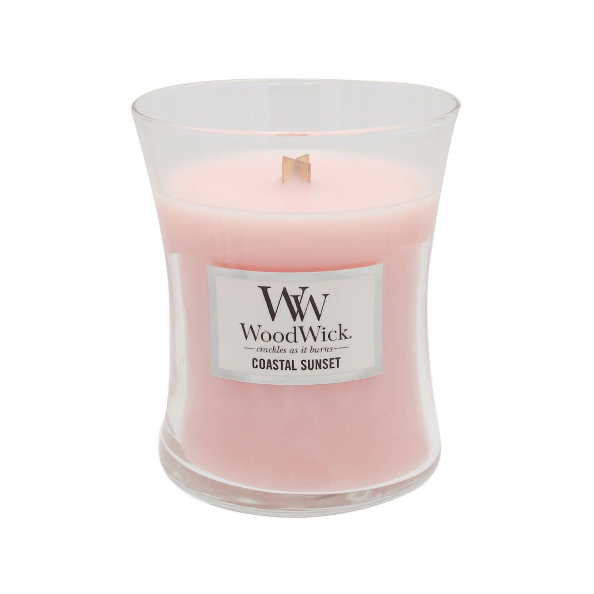 Wood Wick ジャーM アロマキャンドル（コースタルサンセット）