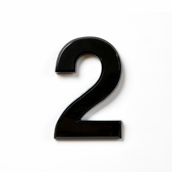 ハウスナンバー 樹脂タイプ