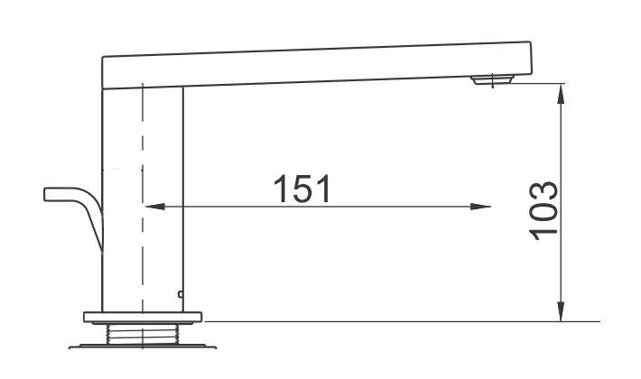 Composed（コンポーズド）<br>洗面用水栓<br>K-73050T-7-CP