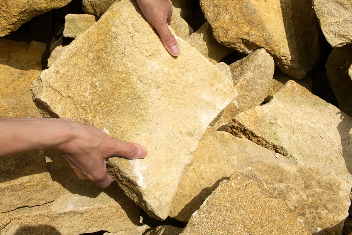 コッツウォルズストーン  プレートタイプ