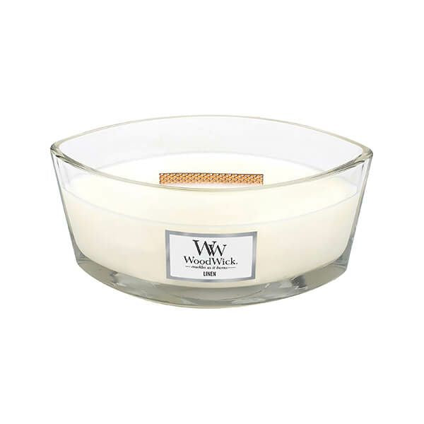 Wood Wick ハースウィック アロマキャンドル（リネン）