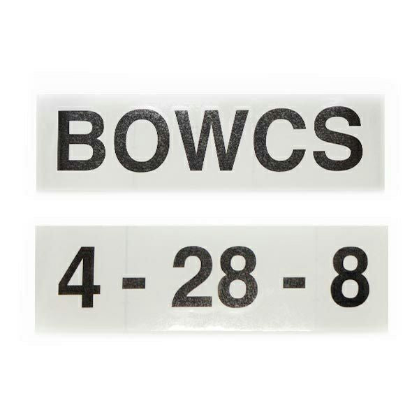 カッティングシート  バイナルスタンド用：ローマ字/数字  VINYLCUT