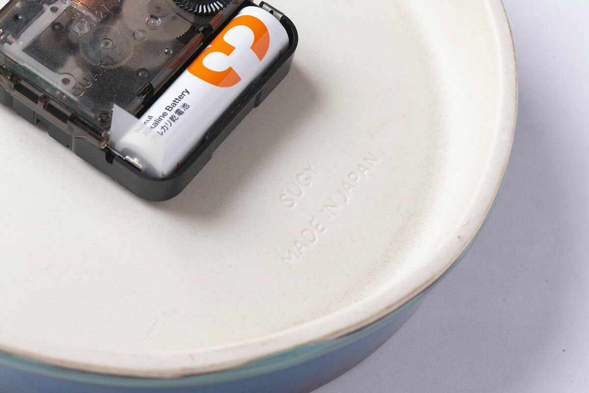 GLAZED CLOCK  Z-01 乳白釉