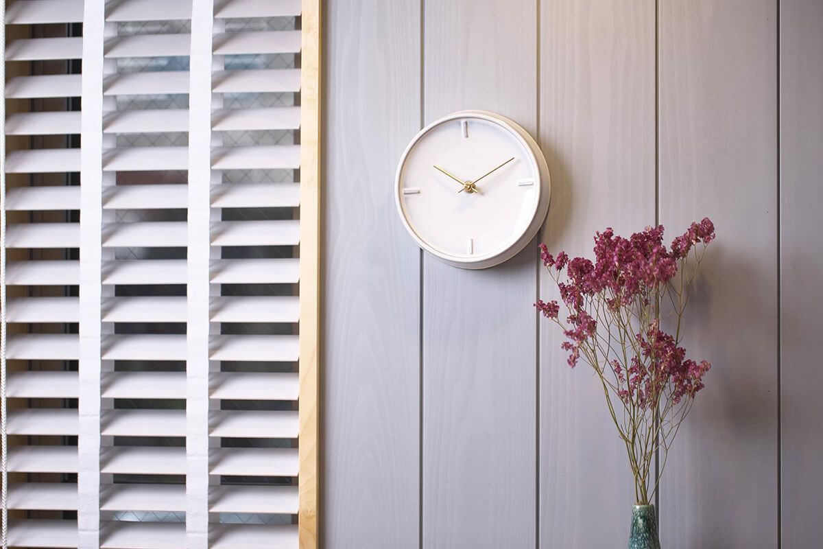 GLAZED CLOCK  Z-01 乳白釉