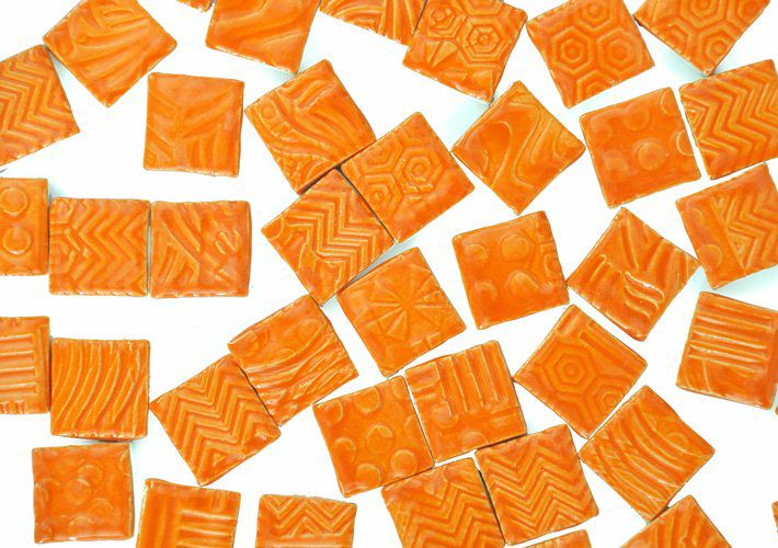 20角タイル<br>10個セット<br>SC-022-orange