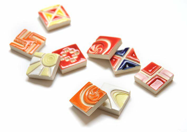 YAACHO 30角 ミニタイル<br>YA-T30-1K