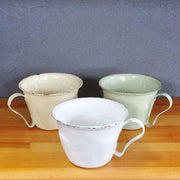 エナメル・カップポット<br>GARDEN-LM-16,24,25