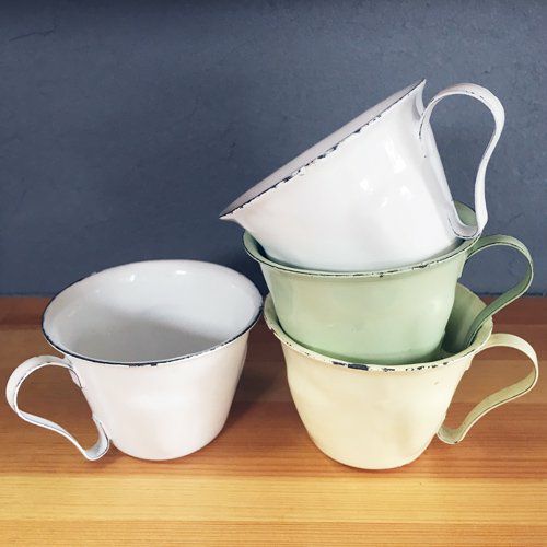 エナメル・カップポット<br>GARDEN-LM-16,24,25