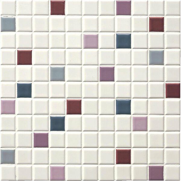 アートモザイク施釉25角