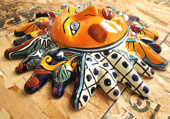 タラベラ焼 壁飾り<br>S-0003