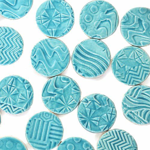 丸タイル L<br>3個セット<br>SC-024-turquoise