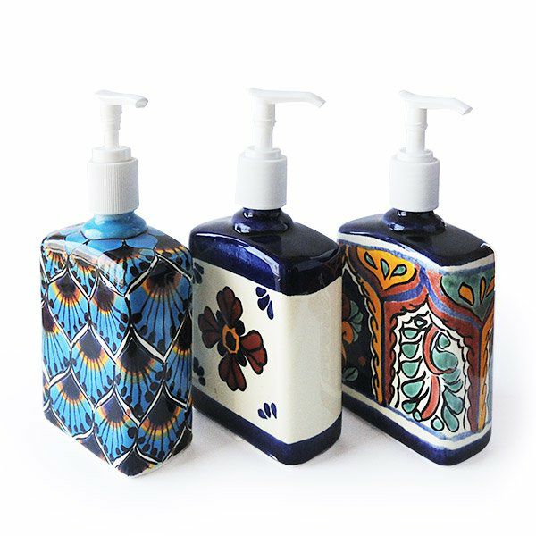 タラベラ焼 ソープディスペンサー<br>60214