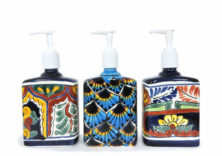 タラベラ焼 ソープディスペンサー<br>60214