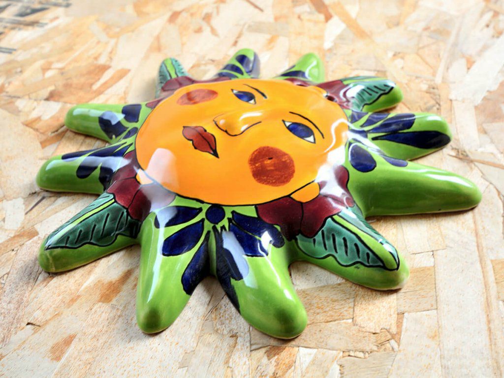 タラベラ焼 壁飾り<br>S-0008