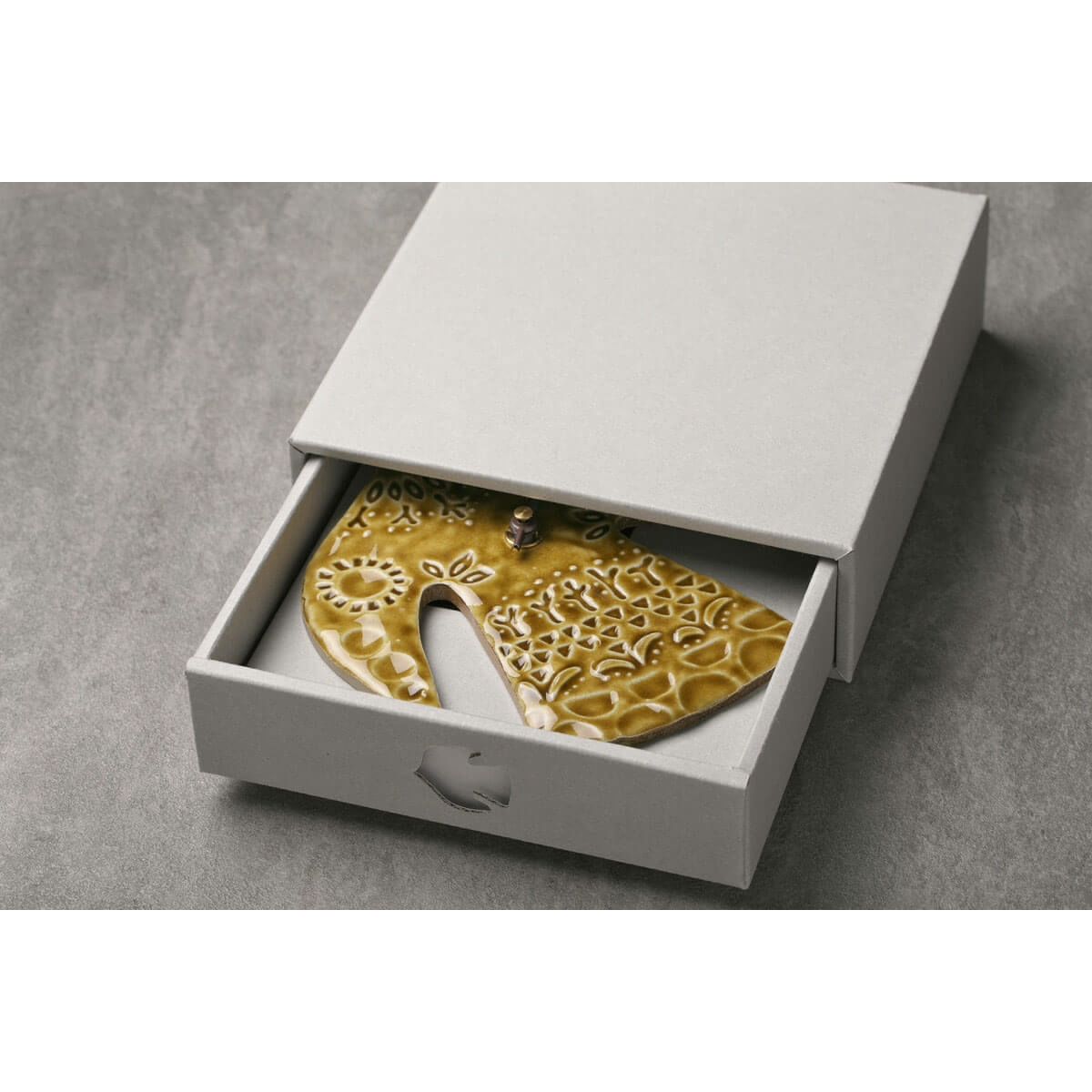 happy bird clock  マリンブルー