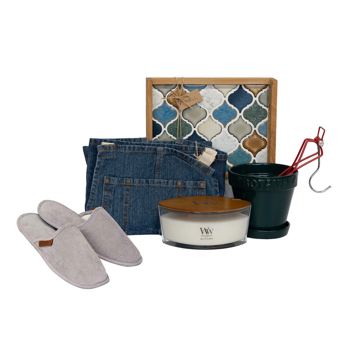 ［福袋2025 Bセット］人気のアロマキャンドル（Wood Wick）+DULTON インテリア