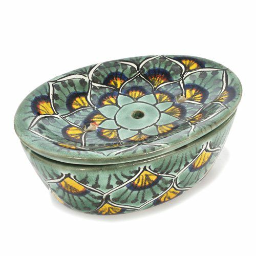 タラベラ焼 ソープディッシュ<br>60309