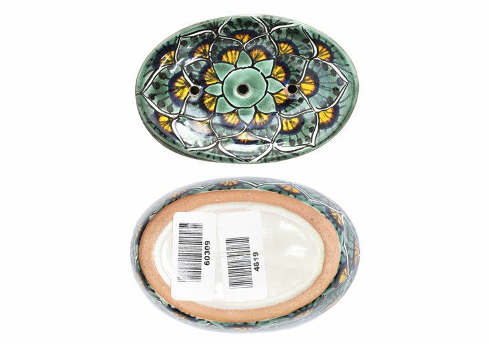 タラベラ焼 ソープディッシュ<br>60309