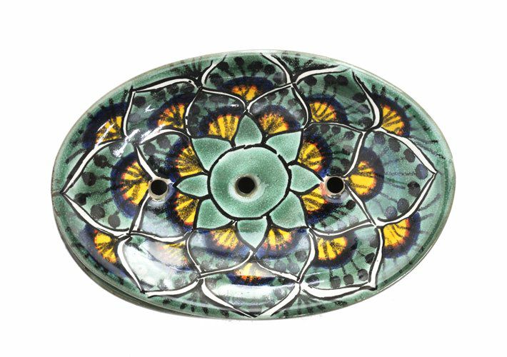 タラベラ焼 ソープディッシュ<br>60309