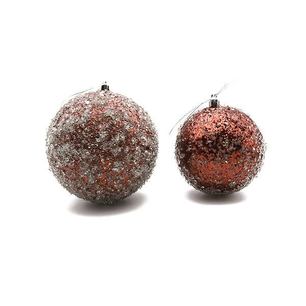 オーナメント　グリッターボール100ｍｍBR  COH-913