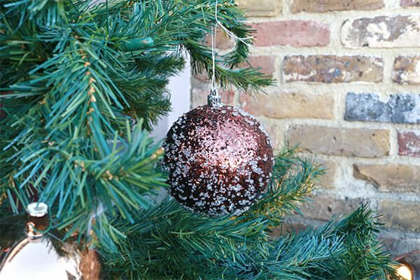 オーナメント　グリッターボール100ｍｍBR  COH-913