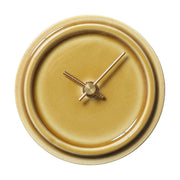 2WAY TILE WOOD CLOCK  P-14 ペールイエロー WOOD_CLOCK