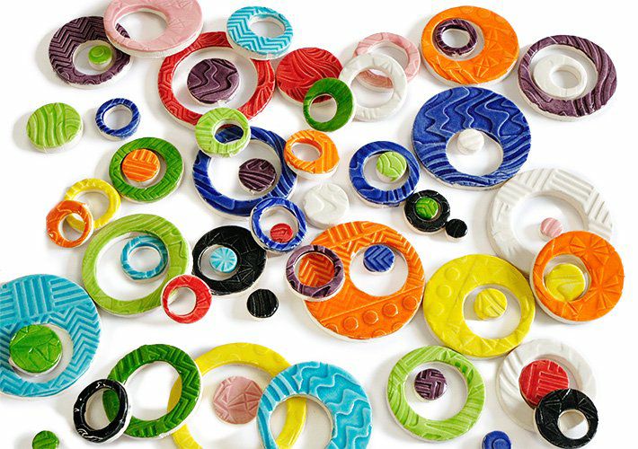 ランダムサイズ・バブルタイル<br>SC-027