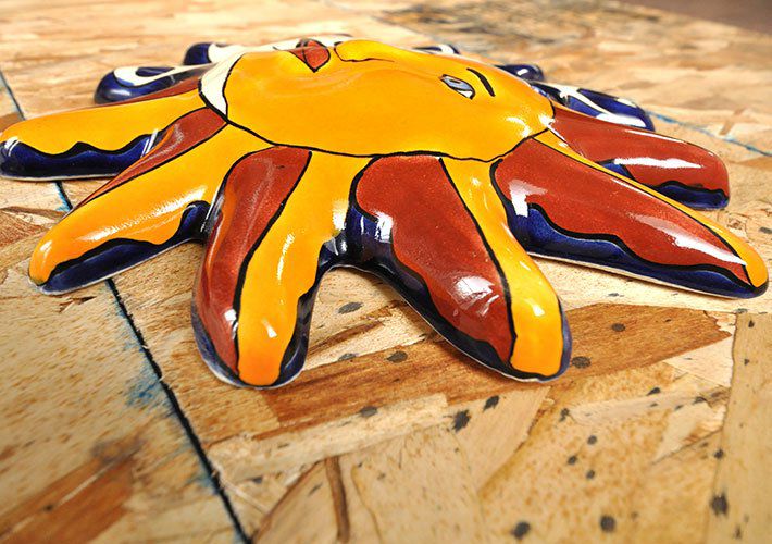 タラベラ焼 壁飾り<br>S-0001