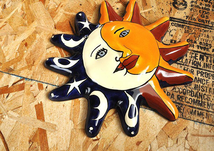 タラベラ焼 壁飾り<br>S-0001