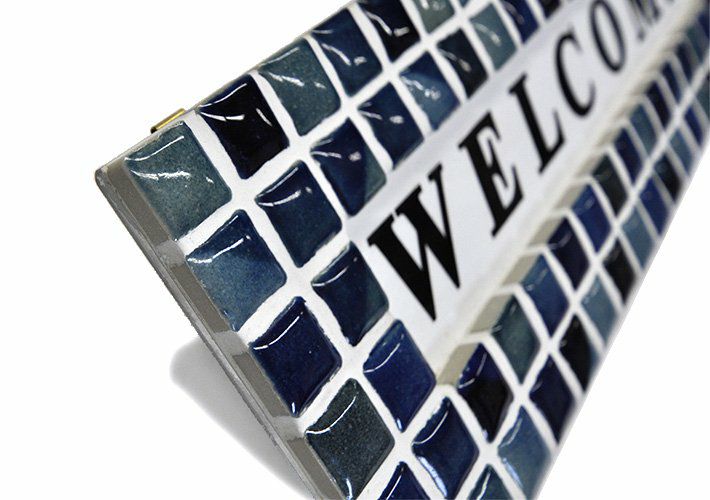 モザイクタイル・ウェルカムボード<br>TILECRAFT-015