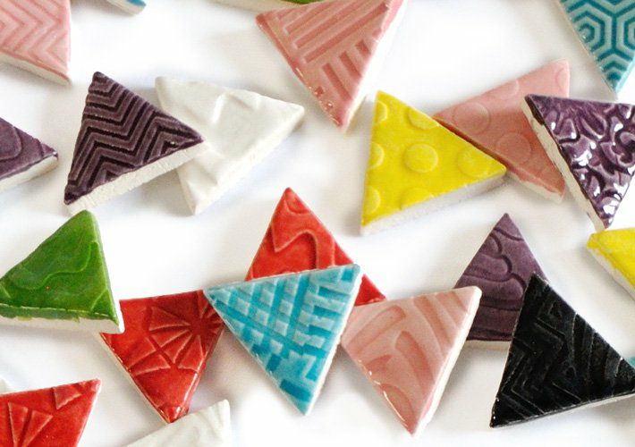 三角形タイル<br>11個セット<br>SC-016