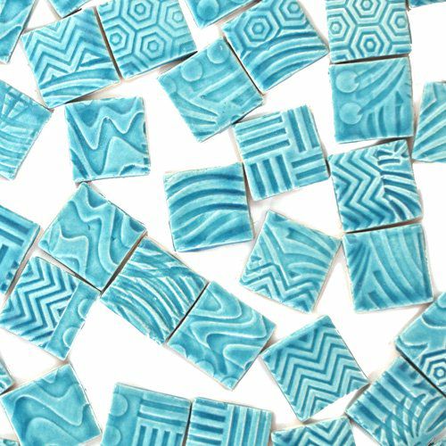 20角タイル<br>10個セット<br>SC-022-mizuiro