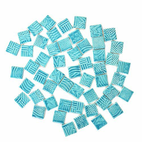 20角タイル<br>10個セット<br>SC-022-mizuiro