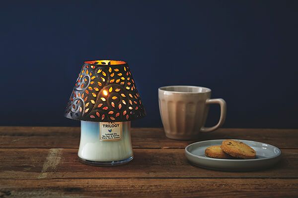 Wood Wick トリロジージャーM アロマキャンドル（アイランド