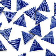 三角形タイル<br>10個セット<br>SC-020-blue