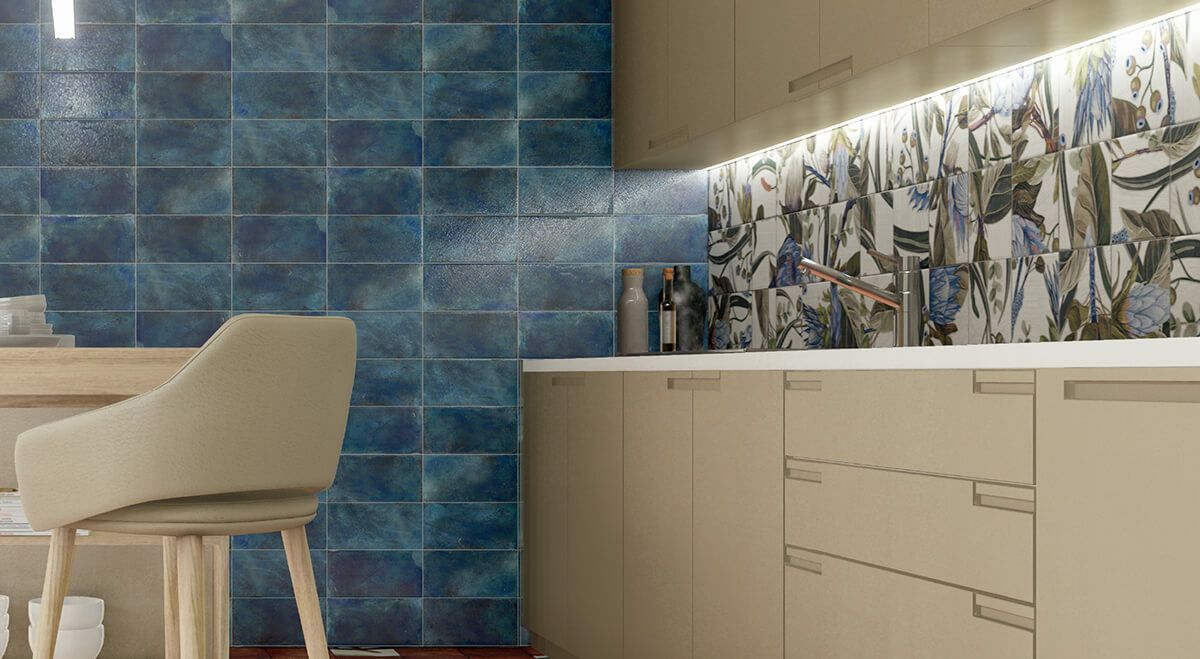 BOTTEGA - ボッテガ（DECOR BLUE LEAVES）