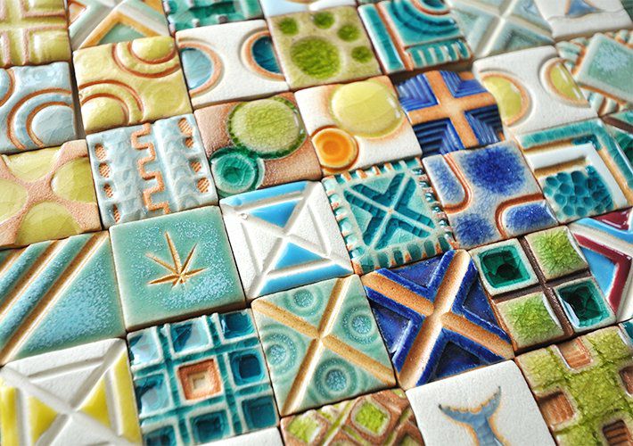 YAACHO 30角 ミニタイル<br>YA-T30-1G