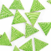 三角形タイル<br>10個セット<br>SC-020-green