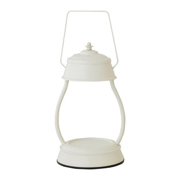 YANKEE CANDLE ジャーML用 ハリケーンキャンドルウォーマーランプ（ホワイト）  J357-00-00W