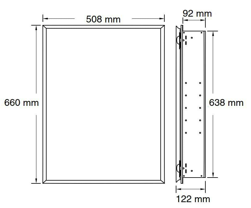 CL Series (シーエルシリーズ)<br>メディスンキャビネット<br>K-CB-CLC2026FS