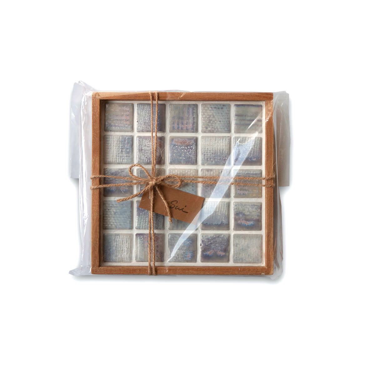 ミヌアノ スクエアタイルトレイ   SUI-050