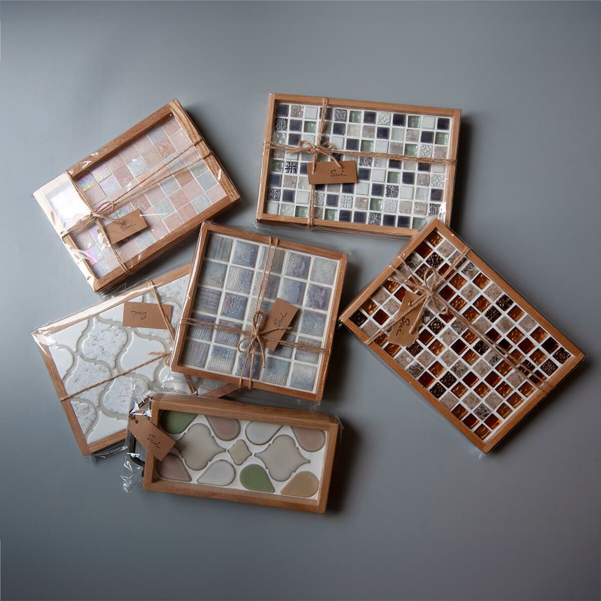 ミヌアノ スクエアタイルトレイ   SUI-050